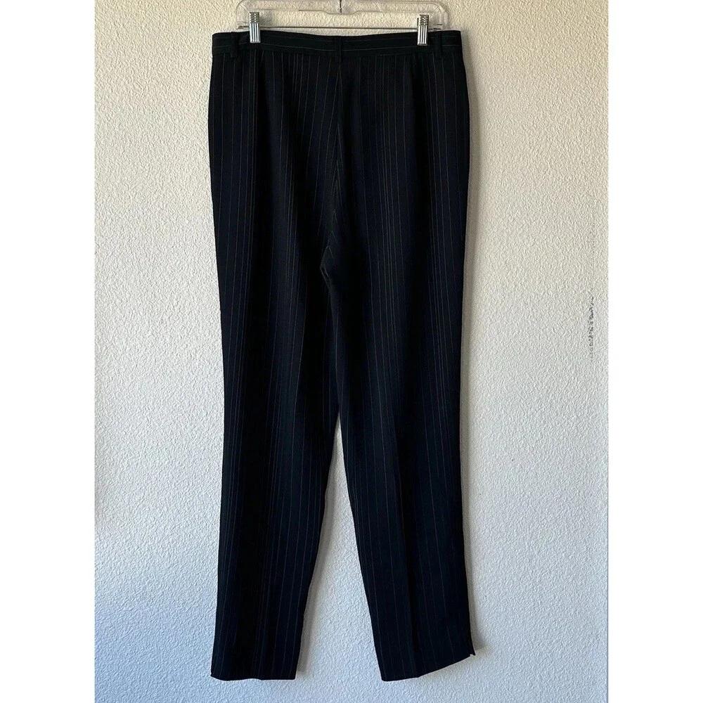 Garfield & Marks Sydney Trouser Pinstriped Pants Women's Size 14 Slacks